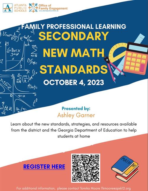  Math Standards Flyer